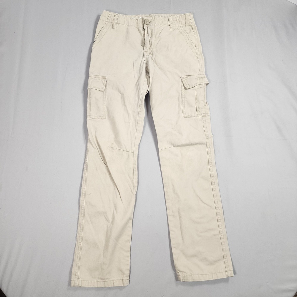FiveStar General Kids Khaki Utility Cargo Pants Tan Size 10 Straight Leg